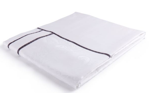 貢緞被套、三排織帶(橫一豎二)①